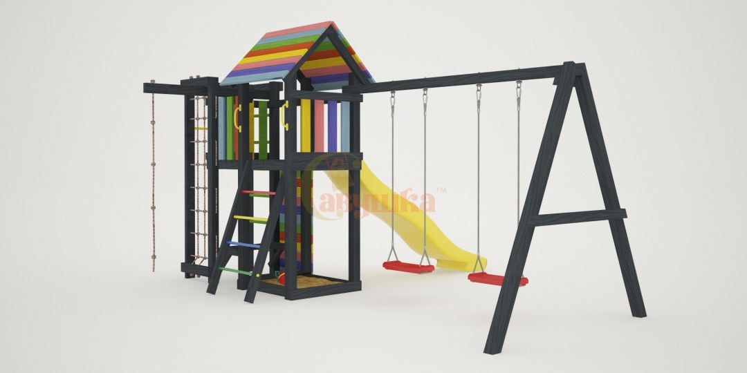 Детская площадка Савушка 6 BLACK